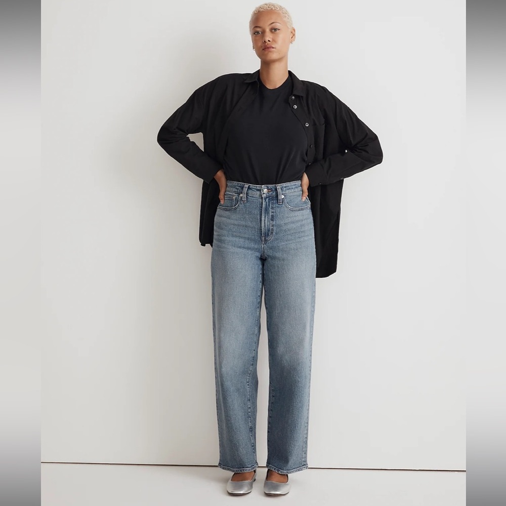 Madewell The Curvy Perfect Vintage Wide-Leg Jean